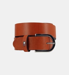 Ceinture en cuir de vachette Tommy Hilfiger