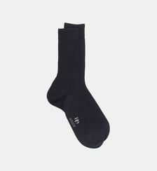 Chaussettes mi-longues côtelées en coton Doré Doré