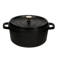 Cocotte ronde fonte 26 cm 5,2 L Staub