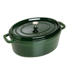 Cocotte ovale LA COCOTTE vert basilic 33 cm Staub