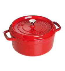 Cocotte en fonte ronde 26 cm Staub