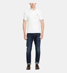 Polo en coton piqué custom fit Polo Ralph Lauren