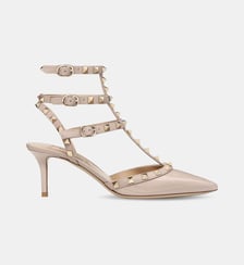 Valentino Garavani escarpins Rockstud à brides cuir Valentino Garavani