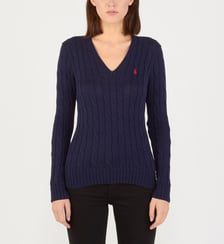 Pull droit en coton pima torsadé Polo Ralph Lauren