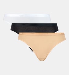 Lot de 3 Slips Coton Les Pockets Coton Dim