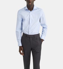 Chemise ajustée en coton Figaret