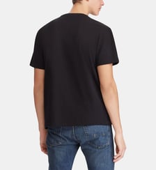 T-shirt droit uni logotypé Polo Ralph Lauren