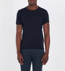 T-shirt droit en coton Replay