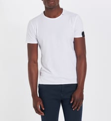 T-shirt droit en coton Replay