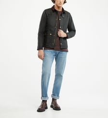 Parka Reelin Wax courte coton enduit Barbour
