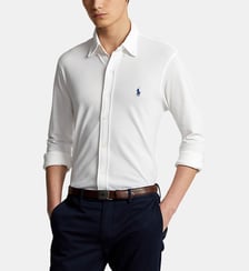 Chemise droite maille mesh coton   Polo Ralph Lauren