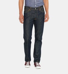 Jeans 501 droit coton brut Levi's
