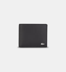 Portefeuille griffe cuir Lacoste