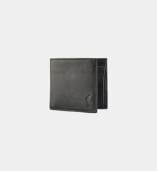 Porte-monnaie en cuir grainé Polo Ralph Lauren