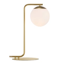 Lampe de table Grant verre et laiton doré 40W Nordlux