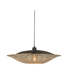 Suspension bambou KALIMANTAN Naturel/Noir Ø44 x 12 cm, h. 44cm Good&Mojo