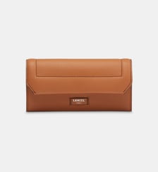 Portefeuille rabat Ninon en cuir Lancel
