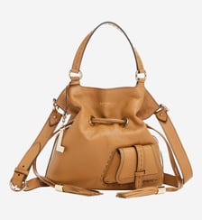 Sac seau Premier Flirt en cuir Lancel