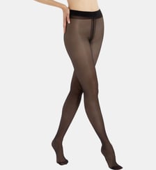 Collants semi-opaques satinés 30D Le Bourget