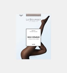 Collants semi-opaques satinés 30D Le Bourget
