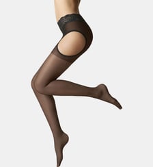 Collants avec Porte-Jarretelles Intégrés 20D Le Bourget