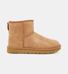 Bottines Classic Mini II daim fourrées Ugg