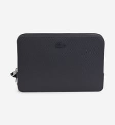 Pochette caméra cuir texturé Lacoste