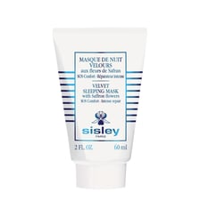 Masque de nuit velours aux fleurs de Safran Sisley