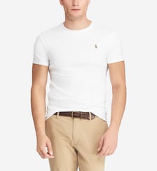 T-shirt custom slim coton pima Polo Ralph Lauren