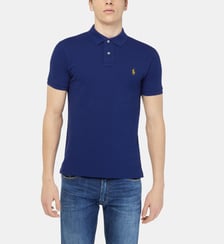 Polo slim coton piqué pony brodé Polo Ralph Lauren