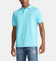 Polo droit uni en coton piqué Polo Ralph Lauren
