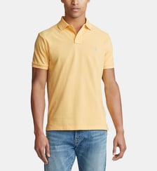 Polo droit uni en coton piqué Polo Ralph Lauren