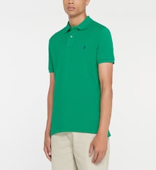 Polo droit uni en coton piqué Polo Ralph Lauren