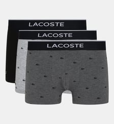 Lot de 3 boxers coton stretch Lacoste