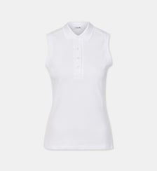 Polo slim sans manches coton piqué Lacoste