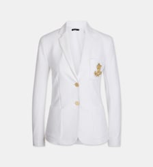 Veste blazer cintrée Anfisa coton piqué Lauren Ralph Lauren