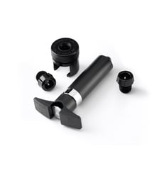 Pompe à vide pour vins + 3 bouchons EPIVAC Noir 15cm Peugeot