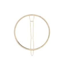 Barrette métal ronde Bachca