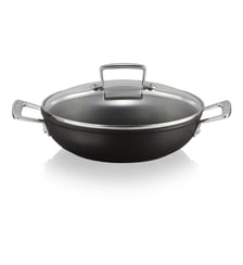 Sauteuse provençale avec couvercle Les Forgées aluminium forgé Ø24 cm Le Creuset