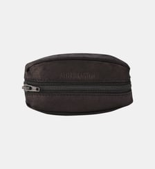 Porte-monnaie zippé en cuir gras Arthur & Aston