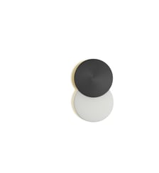 Applique Duo Led noir 31 x 20 x 3,5 cm Eno Studio