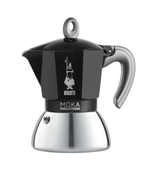 Cafetière italienne Moka Induction 4 tasses inox/noir Bialetti