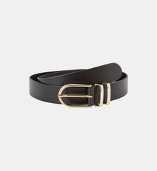 Ceinture fine Hiesty cuir Galeries Lafayette
