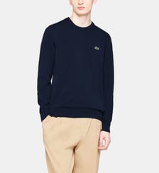 Pull droit coton bio  Lacoste