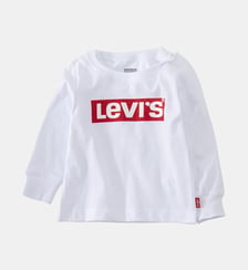 T-shirt droit Batwing coton manches longues Levi's Kids