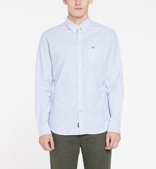 Chemise slim oxford stretch à rayures Dockers