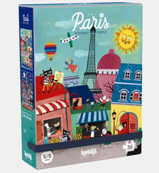 Puzzle Night and day in Paris Londji