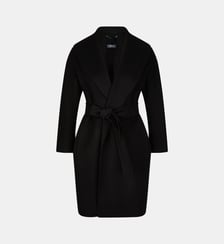 Manteau tube mi long Messi pure laine vierge Max Mara