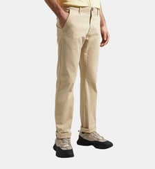 Pantalon chino Kutdroit droit coton bio Galeries Lafayette