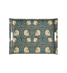 Plateau William Morris noir 52 x 37 cm Easy Life